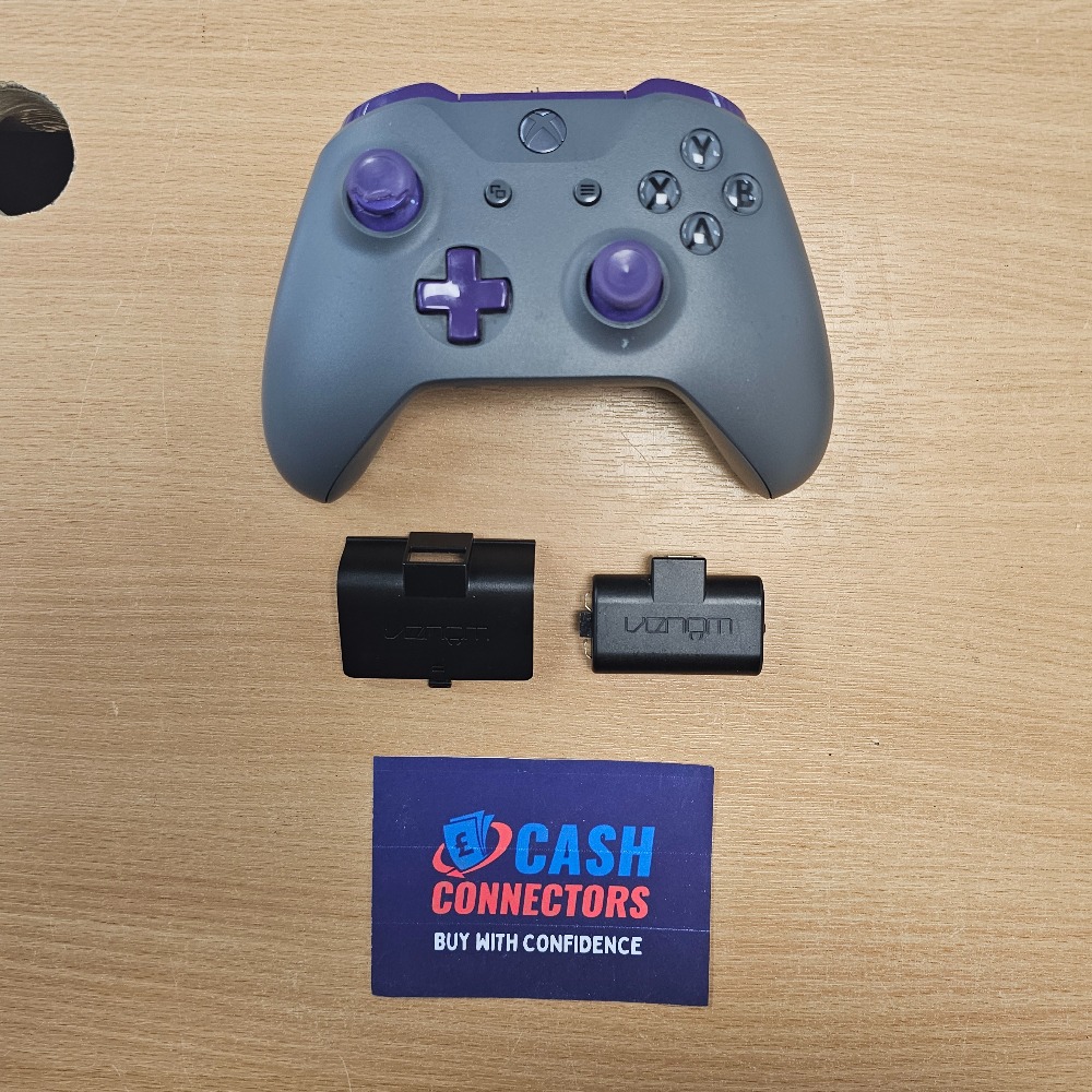 Microsoft Official Xbox One Grey/Purple Wireless Controller Own4Less